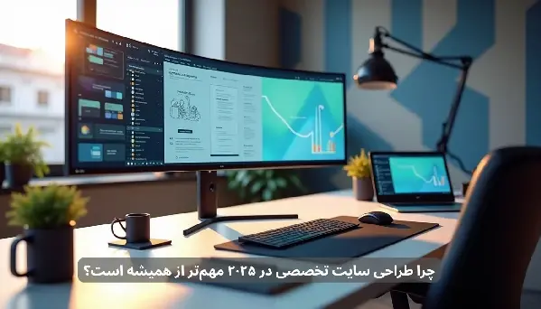 چرا طراحی سایت تخصصی در ۲۰۲۵ مهم‌تر از همیشه است؟ راهنمای کامل